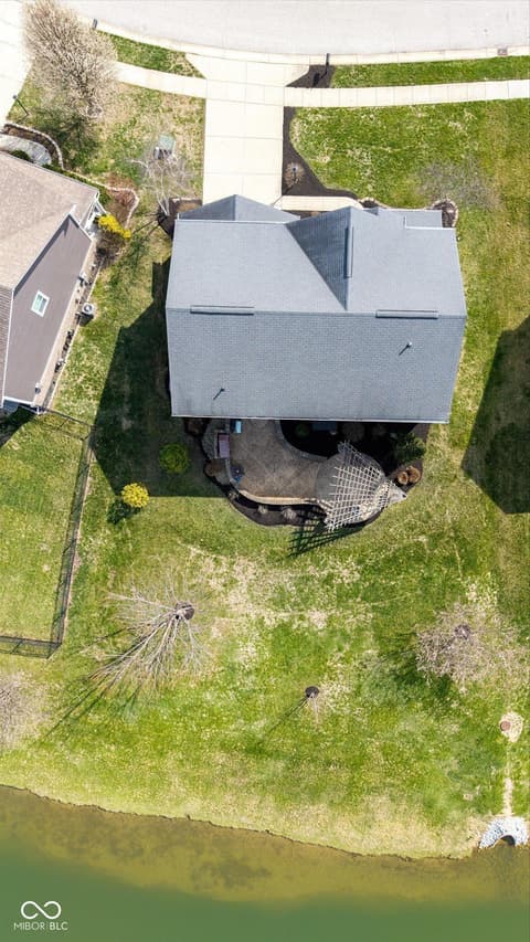 Aerial view at 2394 Woodcreek Crossing Boulevard, Avon, IN