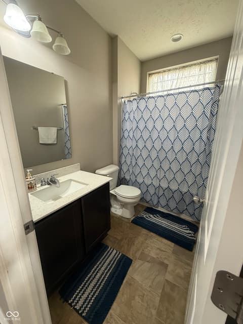 Bathroom at 8780 Castleblaney Drive, Brownsburg, IN