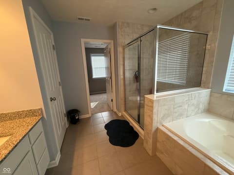 Bathroom at 8780 Castleblaney Drive, Brownsburg, IN