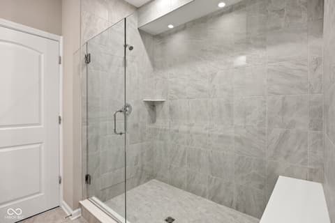 Primary bathroom at 887 Tuxedo Drive, Westfield, IN