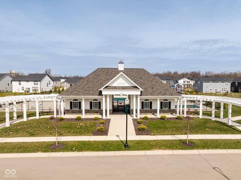 Front exterior at 887 Tuxedo Drive, Westfield, IN