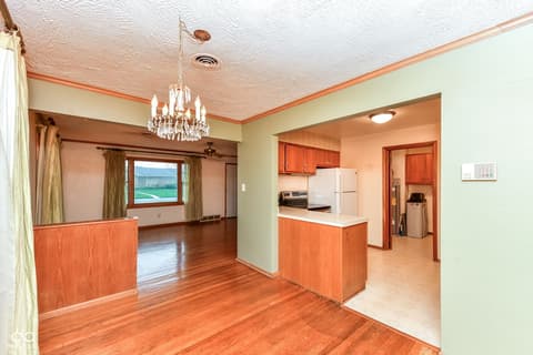 Dining room at 431 S Carr Road, Plainfield, IN