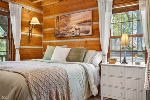 Primary bedroom at 209 Sanctuary Lane, Nashville, IN