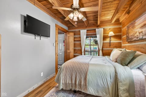 Bedroom at 209 Sanctuary Lane, Nashville, IN