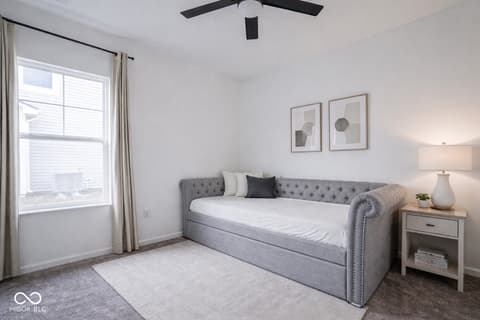 Bedroom at 6608 W Shoreline Court, Greenfield, IN