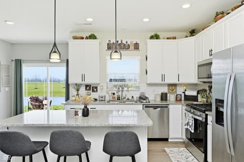 Kitchen at 70 Freeman Street, Whiteland, IN