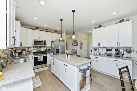Kitchen at 70 Freeman Street, Whiteland, IN
