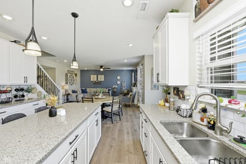 Kitchen at 70 Freeman Street, Whiteland, IN