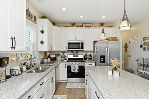 Kitchen at 70 Freeman Street, Whiteland, IN