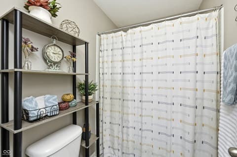 Bathroom at 70 Freeman Street, Whiteland, IN