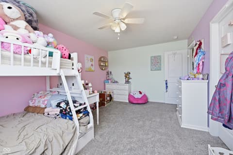 Bedroom at 70 Freeman Street, Whiteland, IN