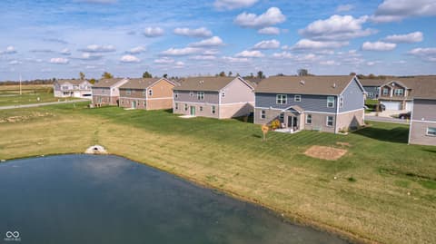 Aerial view at 70 Freeman Street, Whiteland, IN