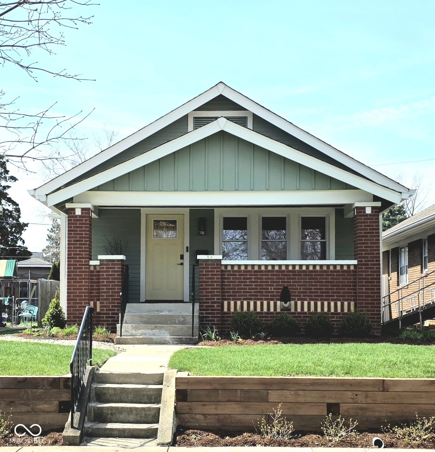 Front exterior at 60 N Kenyon Street, Indianapolis, IN