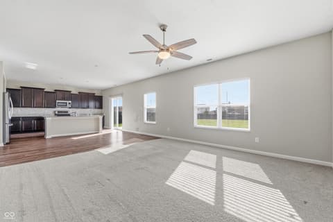 Living room at 937 Maple Stone Drive, Greenwood, IN