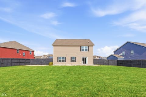 Backyard at 937 Maple Stone Drive, Greenwood, IN