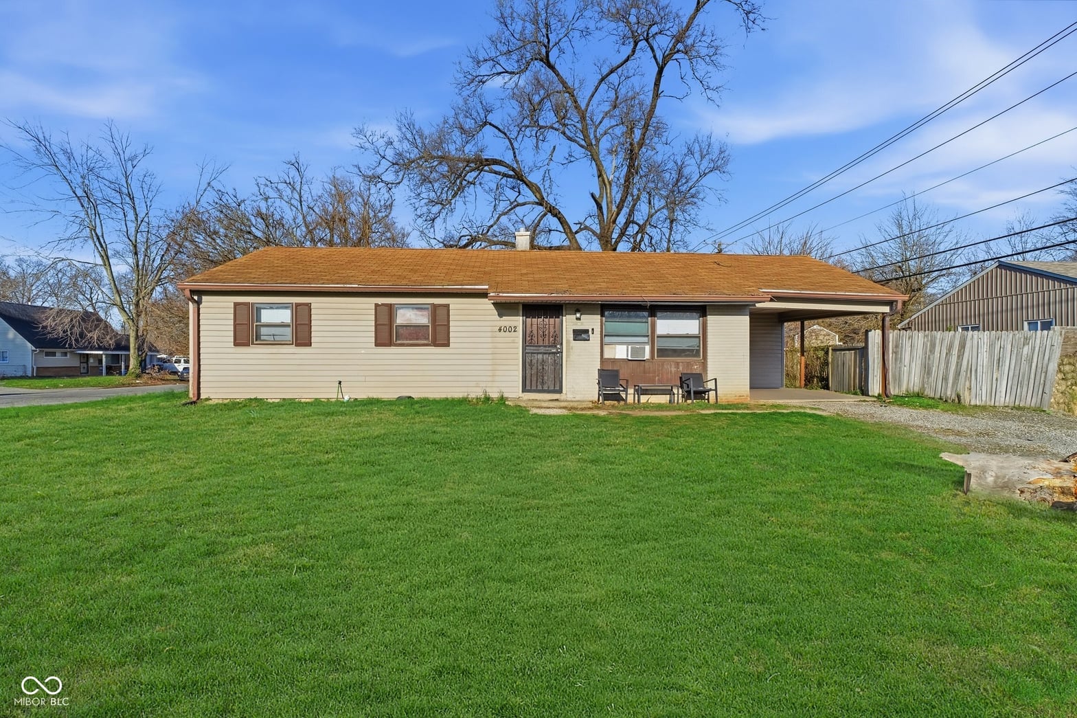 Backyard at 4002 N Catherwood Avenue, Indianapolis, IN