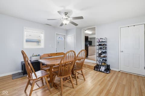 Dining room at 3124 Newhart Street, Indianapolis, IN