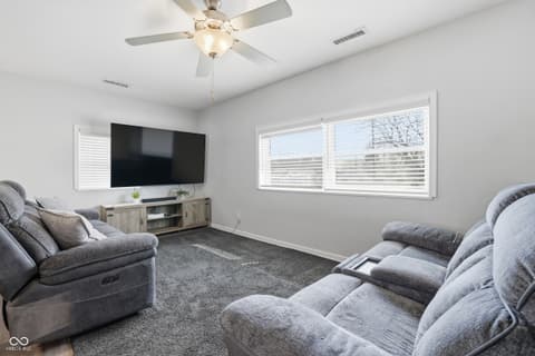 Living room at 3124 Newhart Street, Indianapolis, IN