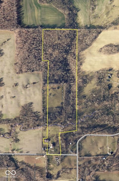 Map — 7863 Moore Road, Gosport, IN