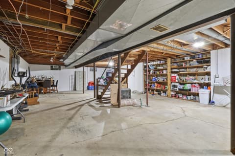 Basement at 415 Oxford Drive, Noblesville, IN