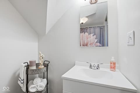 Bathroom at 437 N Conde Street, Tipton, IN