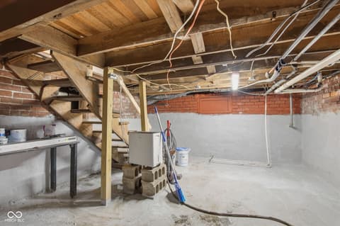 Basement at 437 N Conde Street, Tipton, IN