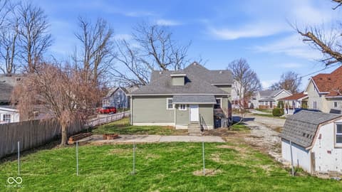 Backyard at 437 N Conde Street, Tipton, IN