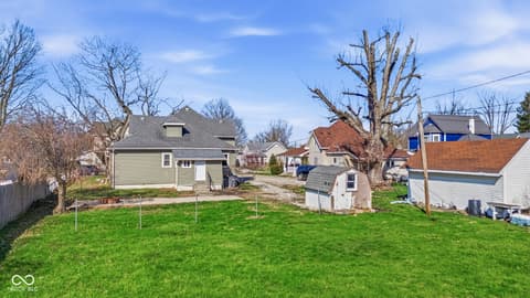Backyard at 437 N Conde Street, Tipton, IN