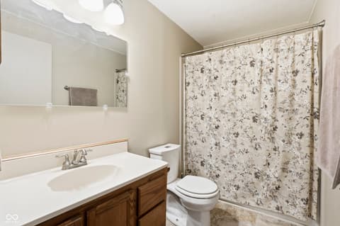 Bathroom at 9415 Timber View Drive, Indianapolis, IN