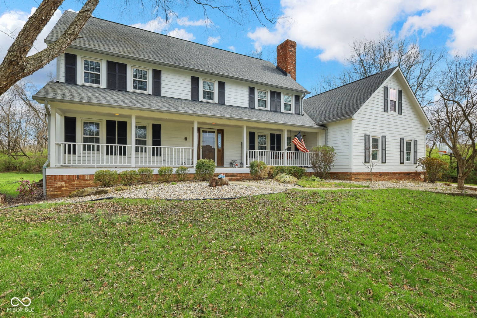 Front exterior at 3616 Eagle Valley Court, Greenwood, IN