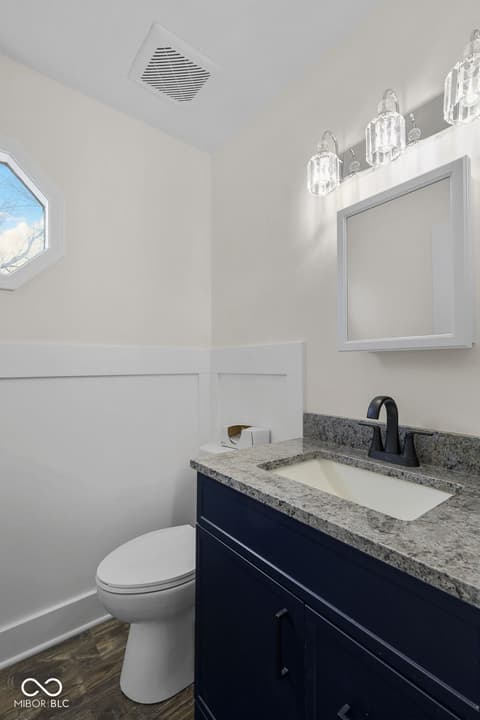 Bathroom at 3616 Eagle Valley Court, Greenwood, IN