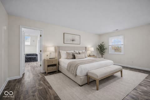 Bedroom at 3616 Eagle Valley Court, Greenwood, IN