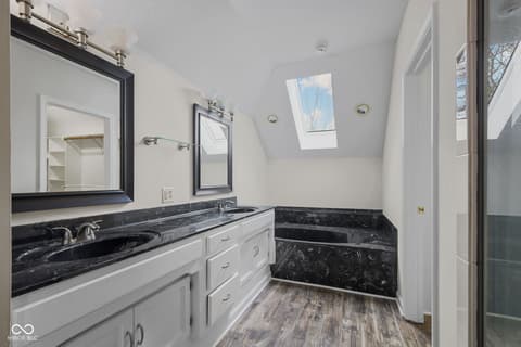 Bathroom at 3616 Eagle Valley Court, Greenwood, IN