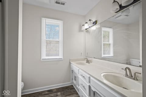 Bathroom at 3616 Eagle Valley Court, Greenwood, IN