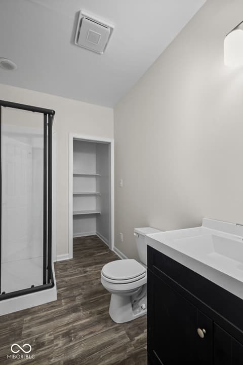 Bathroom at 3616 Eagle Valley Court, Greenwood, IN