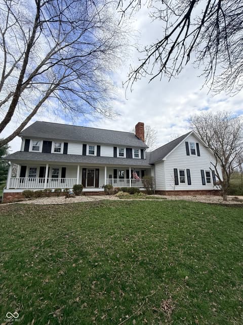 Front exterior at 3616 Eagle Valley Court, Greenwood, IN