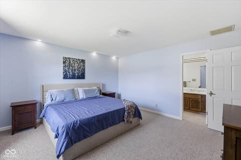 Bedroom at 8311 Chateaugay Drive, Indianapolis, IN
