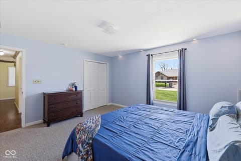 Bedroom at 8311 Chateaugay Drive, Indianapolis, IN