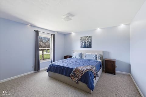 Bedroom at 8311 Chateaugay Drive, Indianapolis, IN