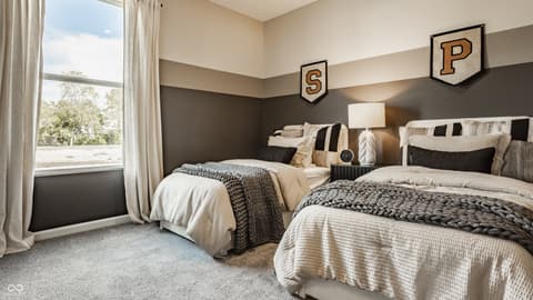 Bedroom at 6042 Whitney Street, Thorntown, IN
