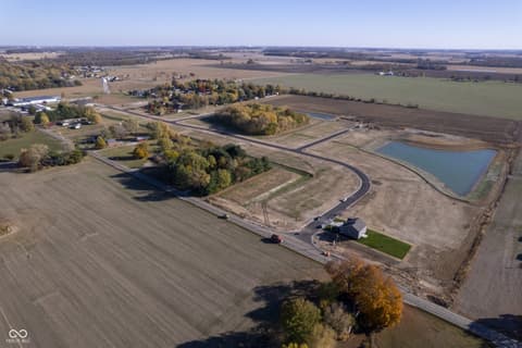 Aerial view at 6042 Whitney Street, Thorntown, IN