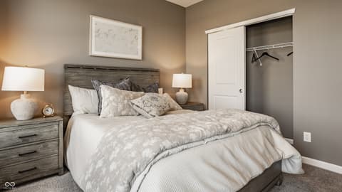 Bedroom at 6042 Whitney Street, Thorntown, IN