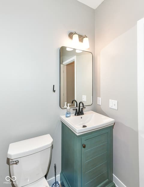 Bathroom at 6684 Collisi Place, Brownsburg, IN
