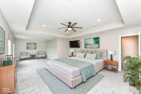 Bedroom at 6684 Collisi Place, Brownsburg, IN