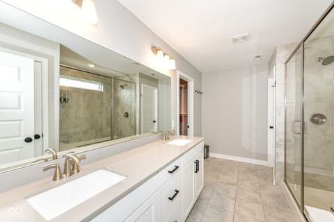 Bathroom at 6684 Collisi Place, Brownsburg, IN