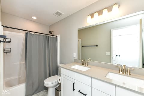 Bathroom at 6684 Collisi Place, Brownsburg, IN