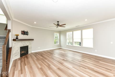 Living room at 6684 Collisi Place, Brownsburg, IN