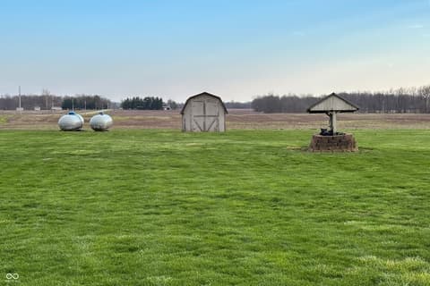 Yard at 7466 S State Road 75, Coatesville, IN