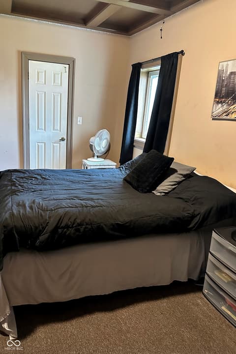 Bedroom at 7466 S State Road 75, Coatesville, IN
