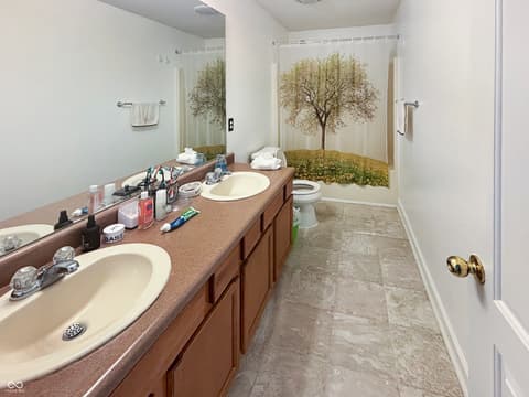 Bathroom at 1678 Juniper Lane, Greenwood, IN